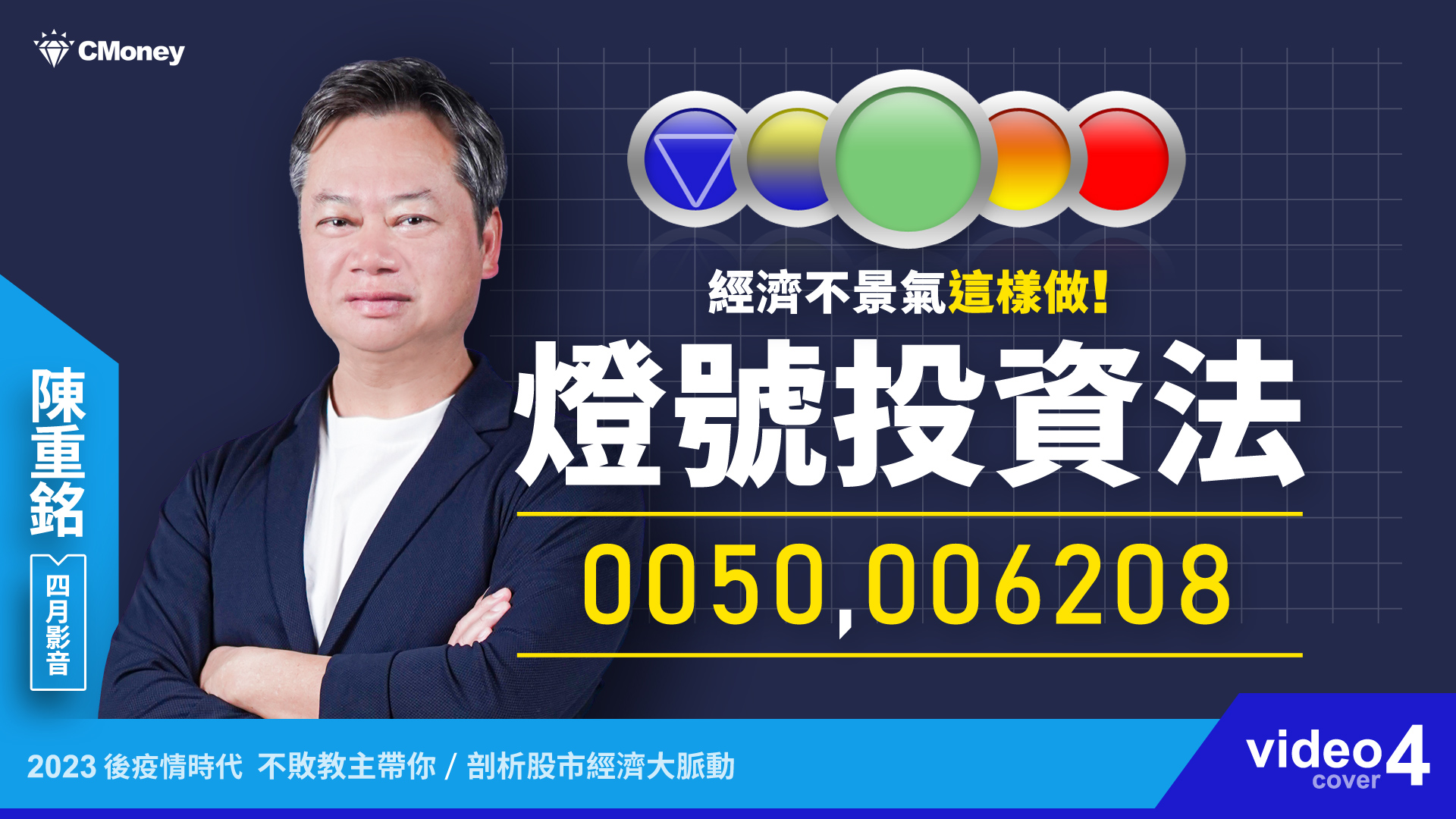 【2023|4月時事影音】:經濟不景氣!燈號投資法這樣做! -0050、006208