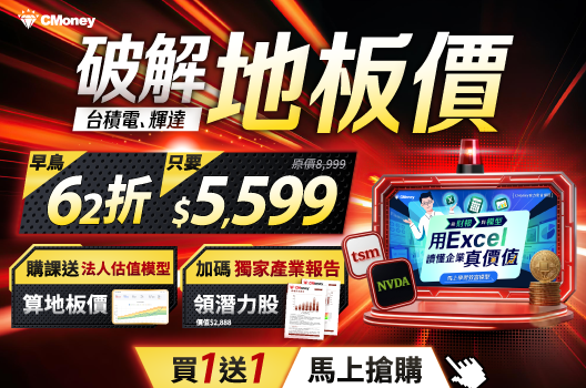 戰火錯殺滿地黃金，成長股怎麼撿？早鳥現省$3,400 加贈研