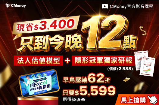 最後12H 即將恢復原價！錯過模型+產業報告 現虧 $6,0