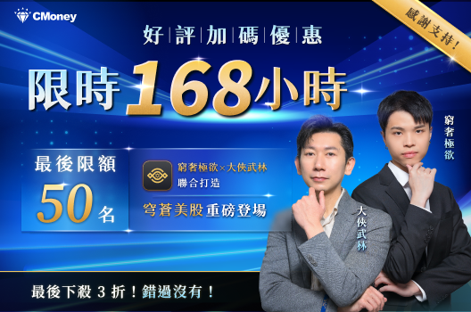 【窮奢極欲 x 大俠武林】首支聯名美股產品超早鳥好評熱銷中！