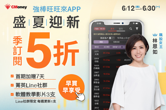 💎抓飆股神器【強棒旺旺來】季訂閱下殺5折，再送教學影片👉