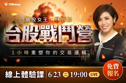 【林恩如直播】台股新手必修課｜6/23 晚上7點開播