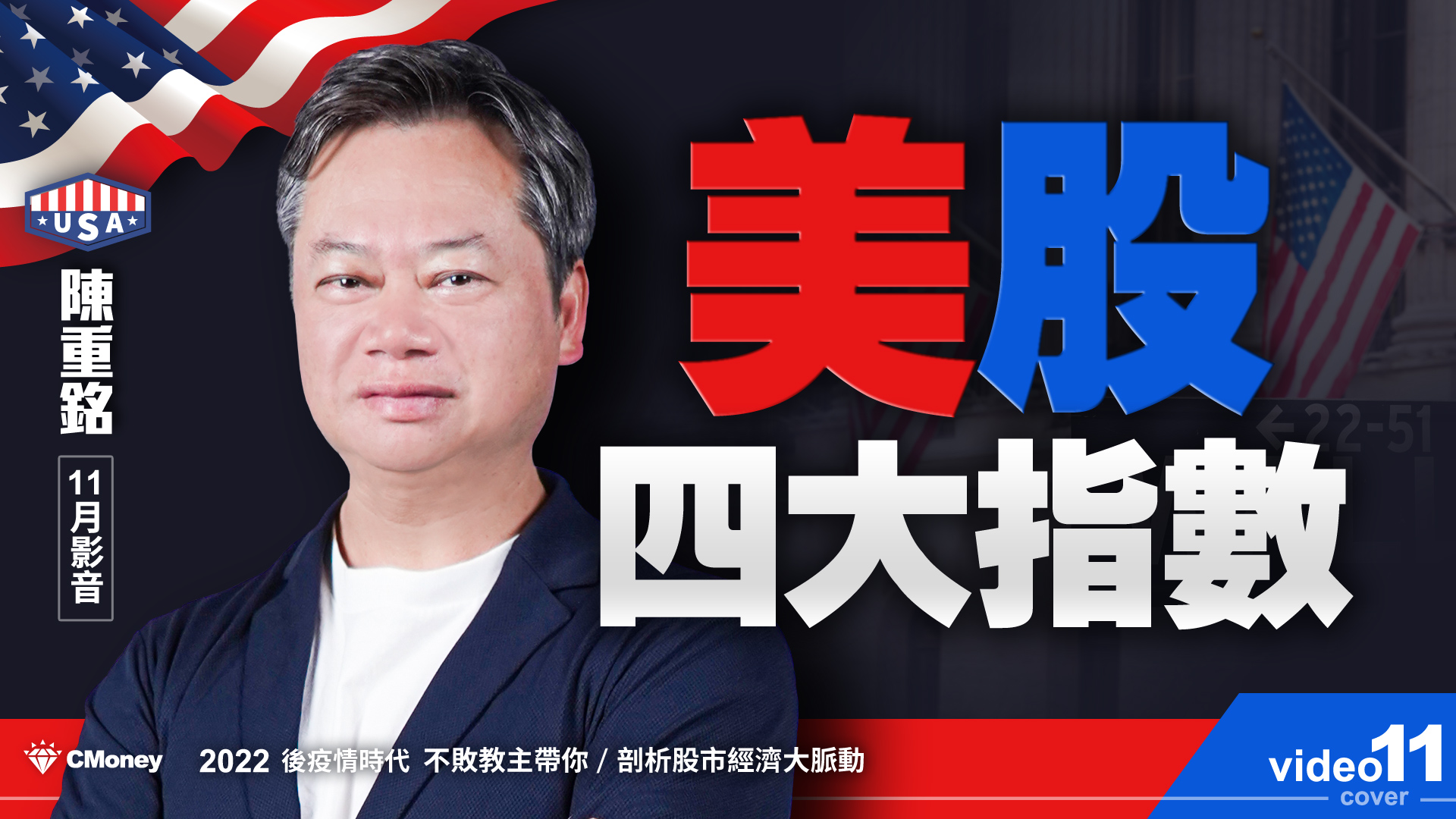 【2022｜11月時事影音】：美股四大指數