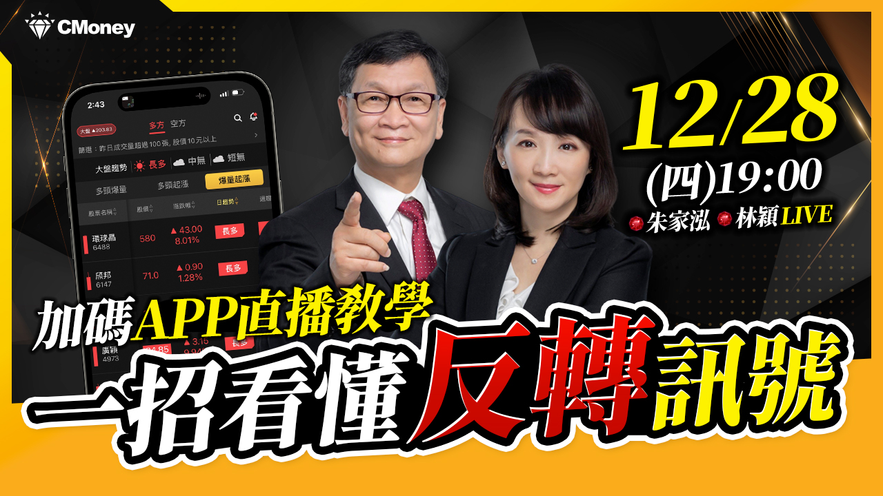 【朱家泓x林穎】教你一招看懂反轉訊號🎯再加碼APP直播教學！