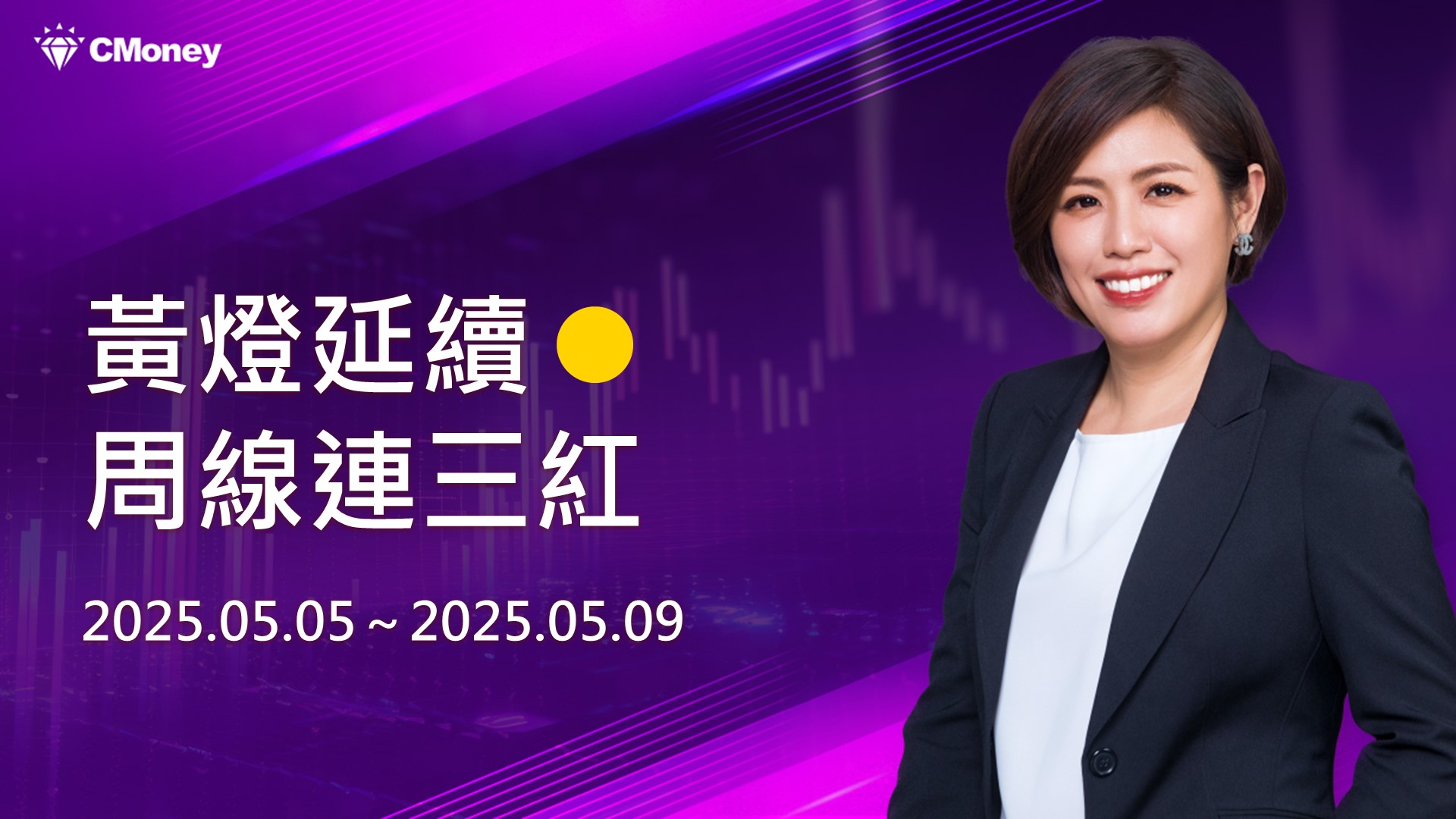 黃燈延續，周線連三紅｜台股大盤週報 5/5 ~ 5/9 ♔林恩如-飆股女王