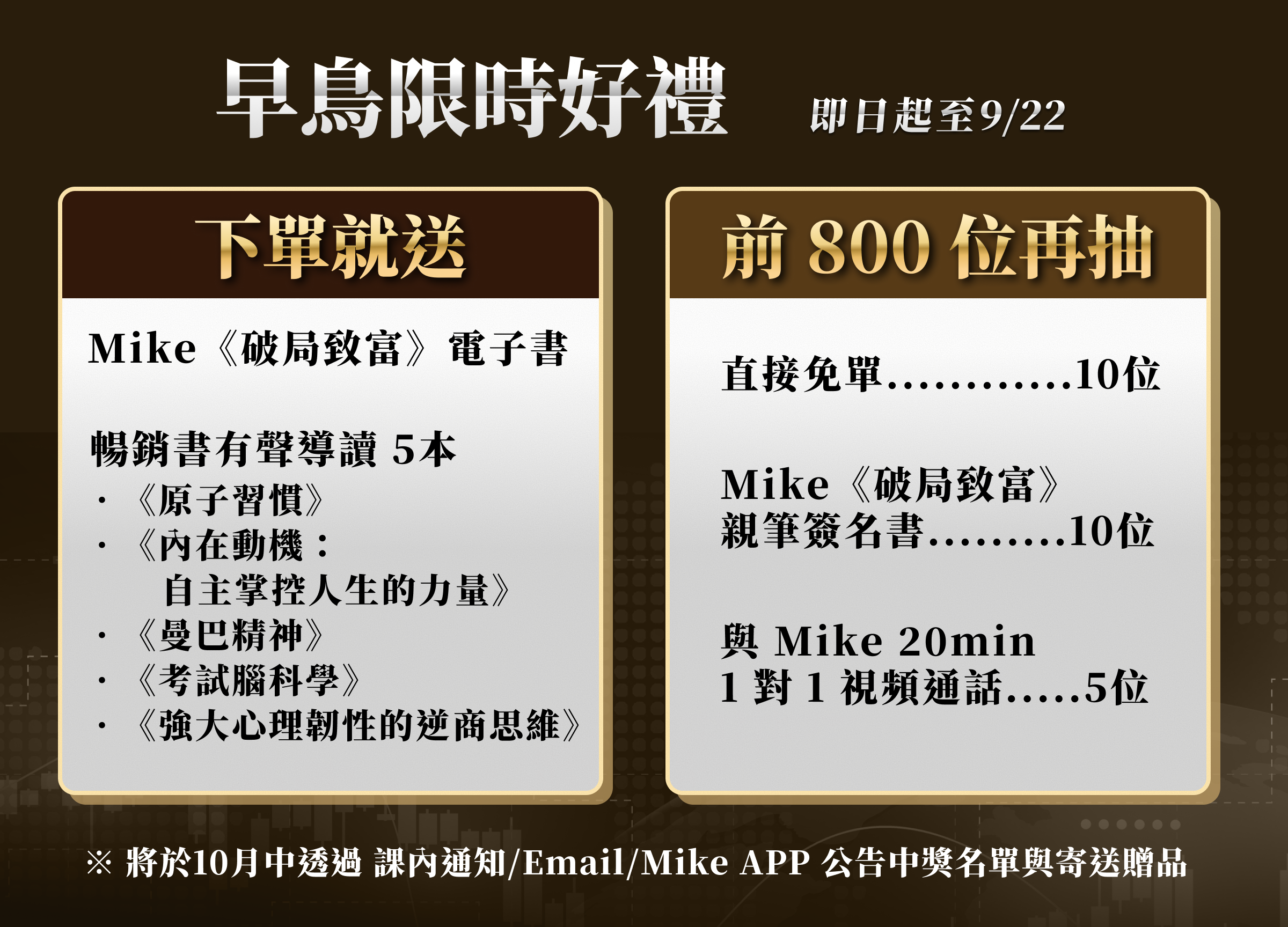 【Mike 是麥克】ETF課程+APP雙享方案（非中國、台灣地區）