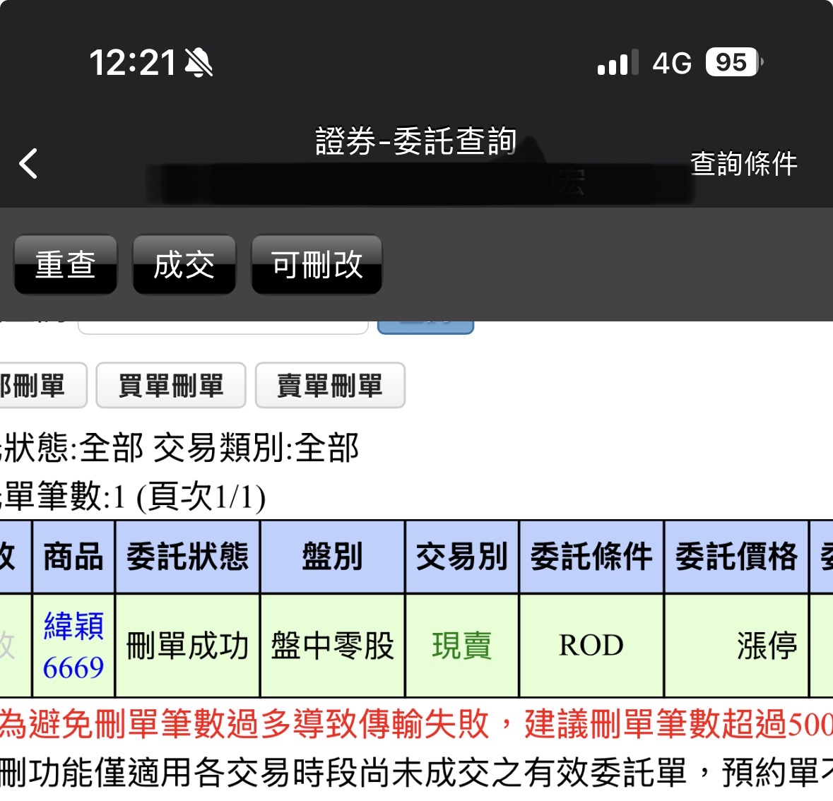 6669 緯穎- 本來想賣漲停的，但是看線圖跟量⋯ 上漲停是輕而易舉，那就不掛...｜CMoney 股市爆料同學會