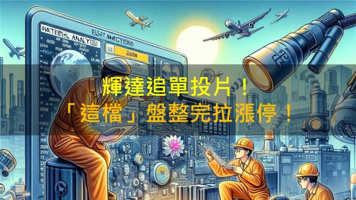 【籌碼K晨報】輝達追單投片！「這檔」盤整完拉漲停！