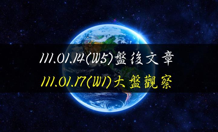 1110114(W5)盤後文章_1110117(W1)大盤觀察
