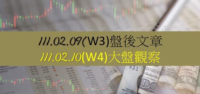 1110209(W3)盤後文章_1110210(W4)大盤觀察