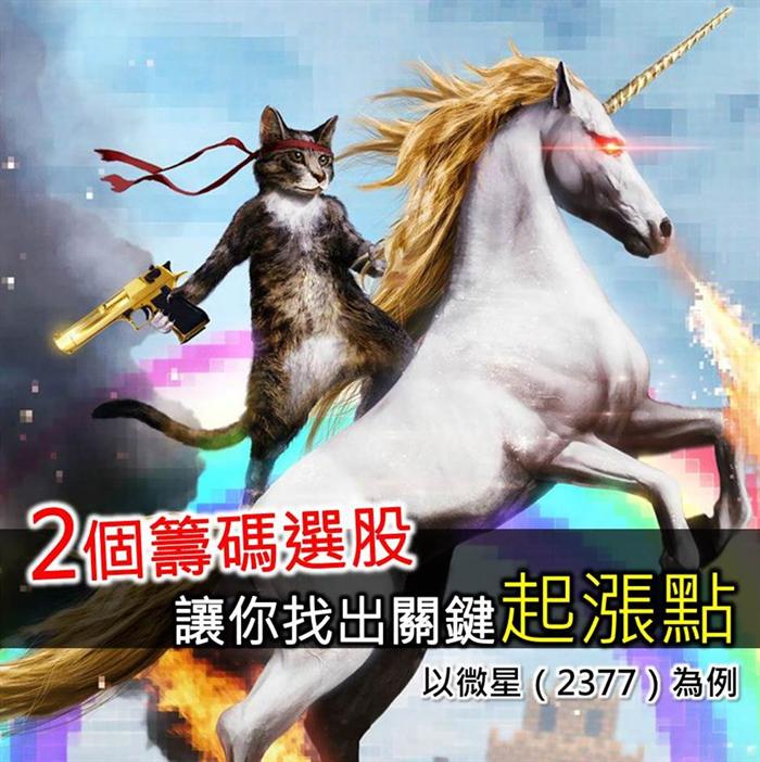 用這2個籌碼選股 你也可以在關鍵起漲點 找到微星(2377)漲一倍