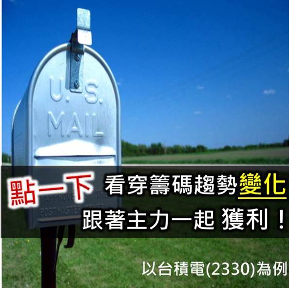 掌握籌碼趨勢變化 賣在主力出場點