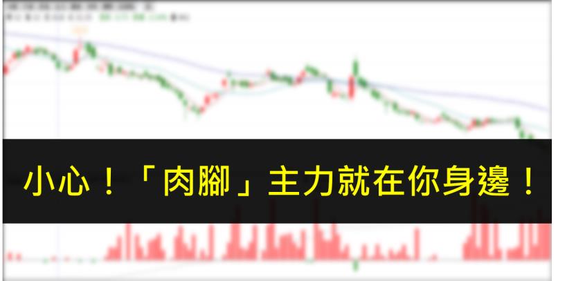主力分點大買3057張，股價卻還下跌...其實你可能跟到的是「肉腳」主力！