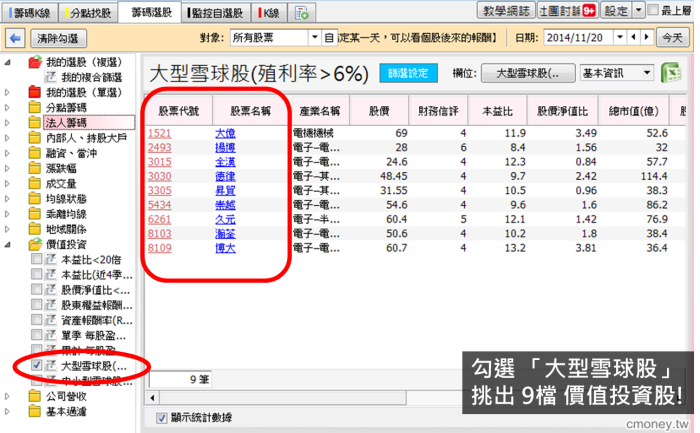 【籌碼K線PC版】籌碼選股7-3｜基本面選股，技術面、籌碼面選進場時機