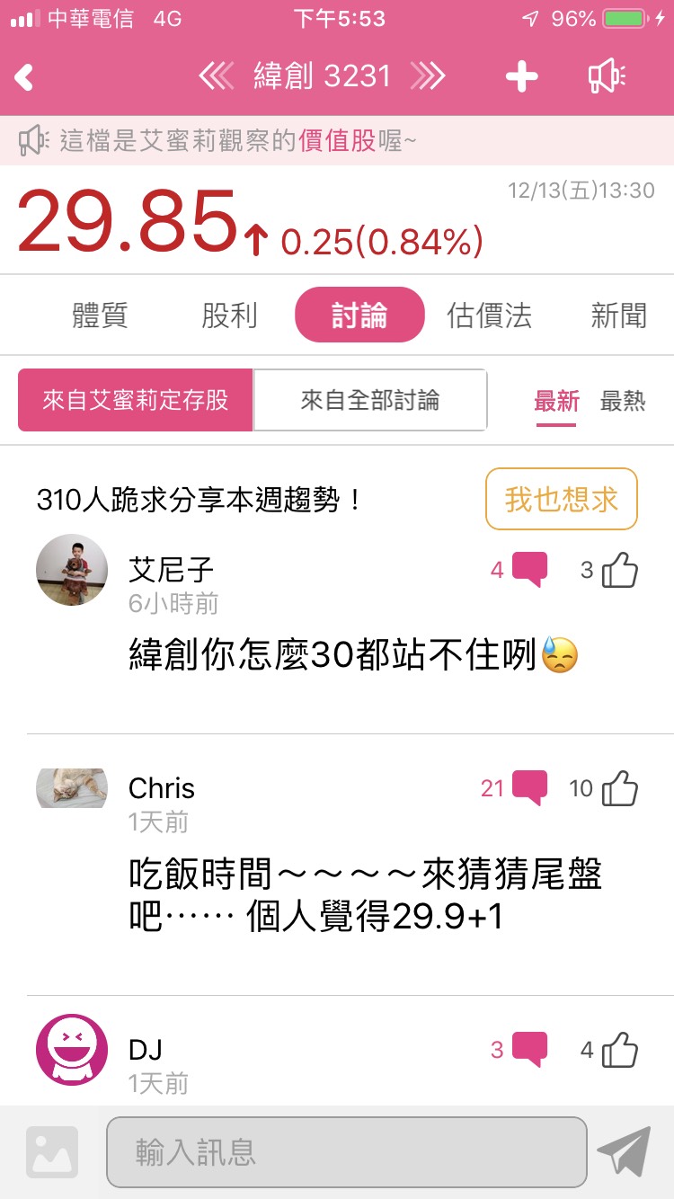 國泰金現在可以存股嗎? 緯創現在還可以上車嗎? 來看看艾蜜莉定存股的熱門討論區！