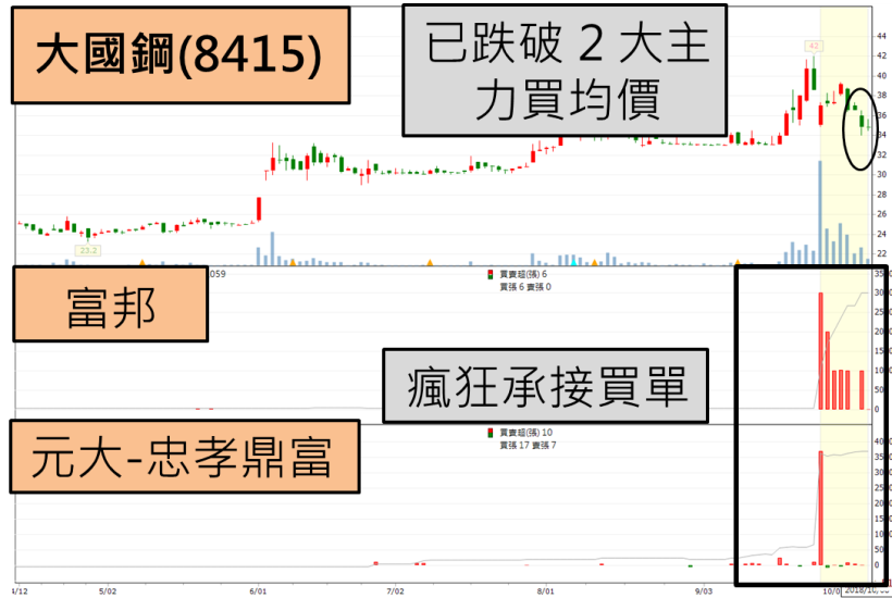大國鋼(8415) 這天直逼跌停，2 大券商竟搜刮市場二成籌碼！股價將再次起飛？