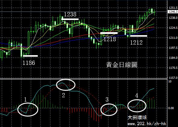 MACD教學，炒黃金盈利必備指標！