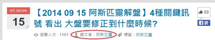 網誌目錄與格式的修正方向