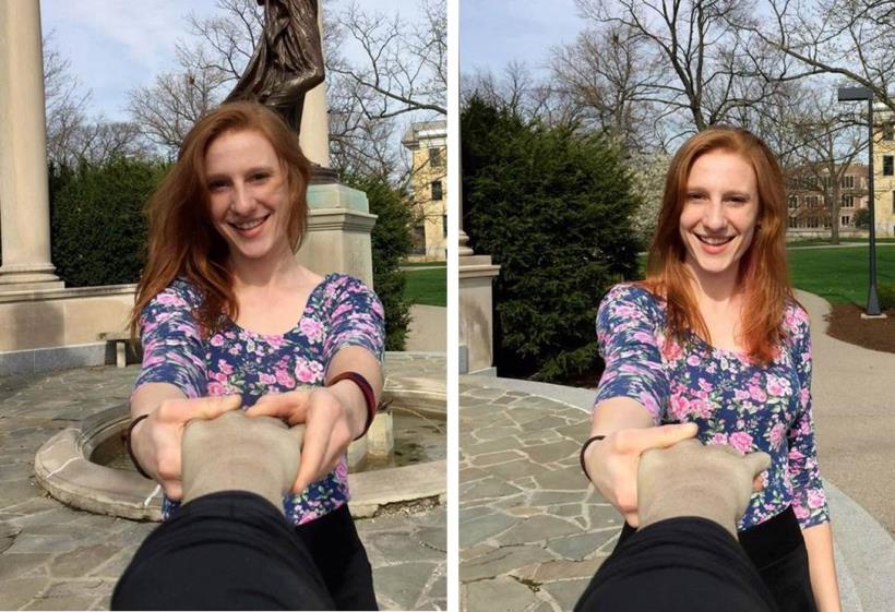 打敗自拍神器的新玩具.. 原來蒐集牽手照一點都不難...