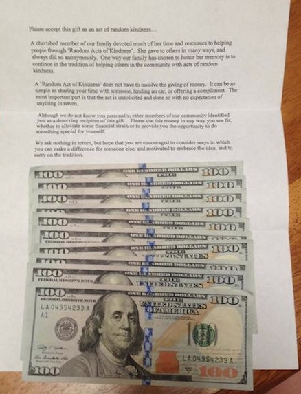 一打開門，一個驚喜改變了女人的一生