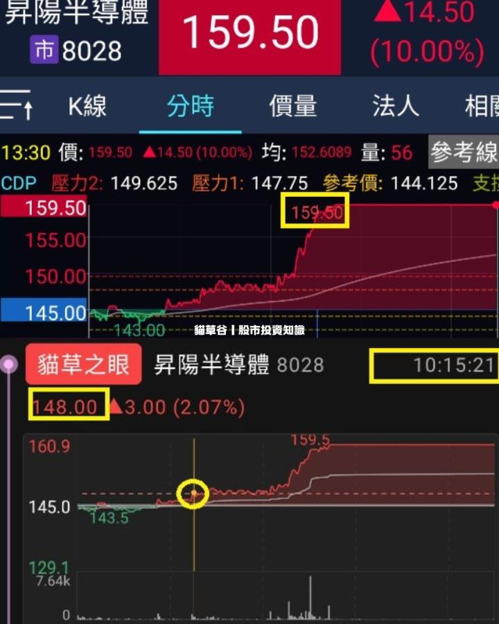 昇陽科、飛捷操作漲停! 追蹤我看更多台股趨勢大盤