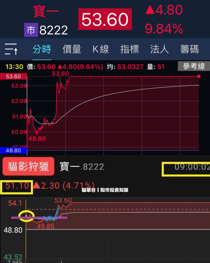 台積領大盤反彈400點稍回暖 貓草谷乘風篩選漲停股寶一