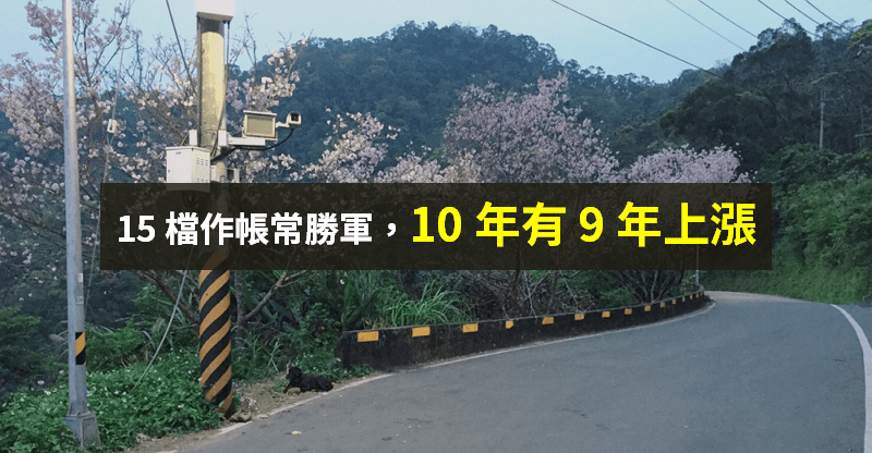 【籌碼K晨報】作帳行情常勝軍！15 檔過去十年來 → 作帳行情「上漲機率達 90％」...