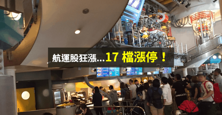 【籌碼K晨報】高價股不敢買，買盤聚焦低價股 → 「17 檔航運全漲停」...