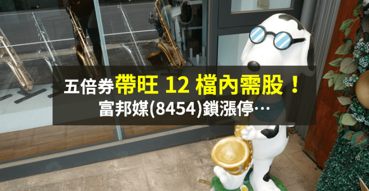 【籌碼K晨報】Q4旺季+疫情趨緩，五倍券效果翻倍 → 資金聚焦「12 檔內需股」！