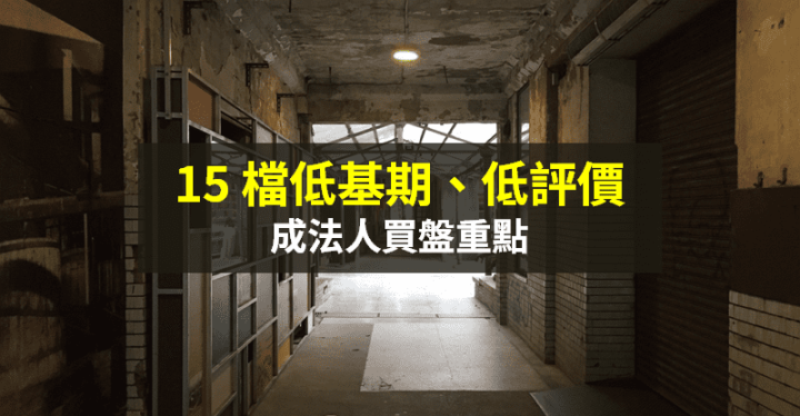 【籌碼K晨報】指數重回半年線 → 法人買 15 檔「Q3 獲利強、本益比夠低」！