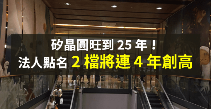【籌碼K晨報】矽晶圓缺貨，逐季調漲至 25 年！法人點名：「2 台廠」將連 4 年創高...