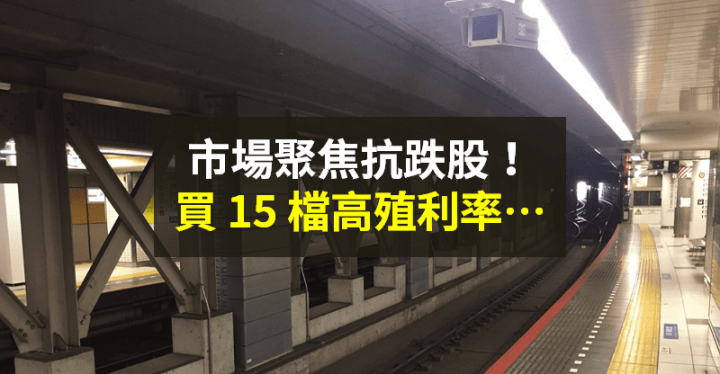 【籌碼K晨報】疫情+通膨利空，市場聚焦抗跌題材 → 買「15 檔高殖利率」...最高 16％！