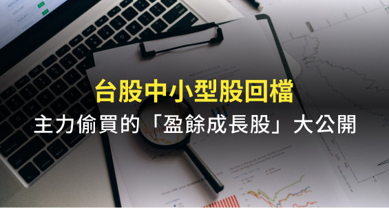 大戶偷買的「盈餘成長股」大公開