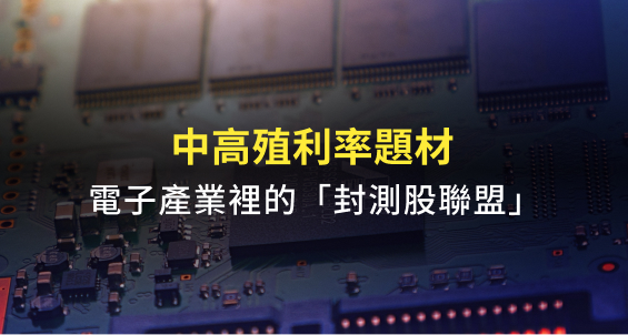 電子股中高殖利率的封測股聯盟