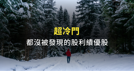 超冷門，沒被發現的股利績優股