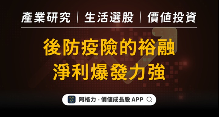 後防疫險的裕融，淨利爆發力強！