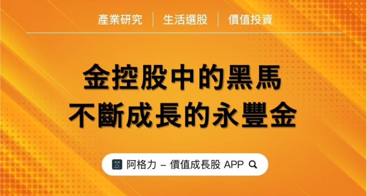 金控股中的黑馬，本業成長加併購擴大的永豐金！