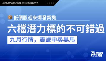 标普500低价潜力股盘点：六档九月黑马候选名单