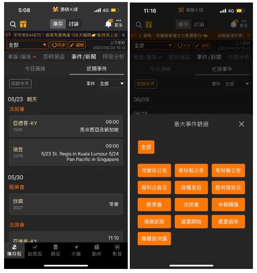 籌碼K線庫存股怎麼用？超強功能一次看！即時損益篇