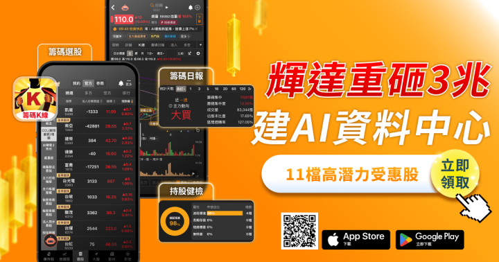 輝達砸 3 兆投資 OpenAI，這「11檔」將搭上順風車？