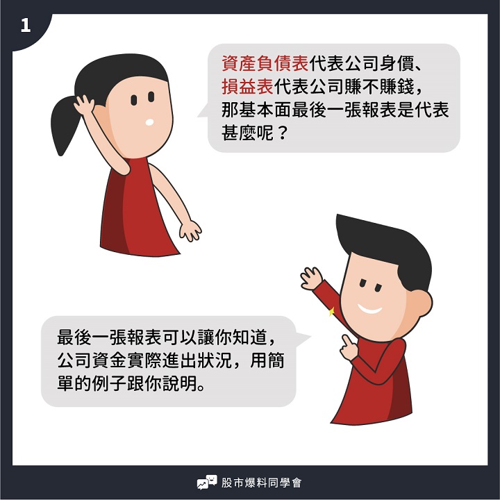 一家公司值不值得投資必須看懂「現金流量表」！3大要素告訴你資金實際狀況