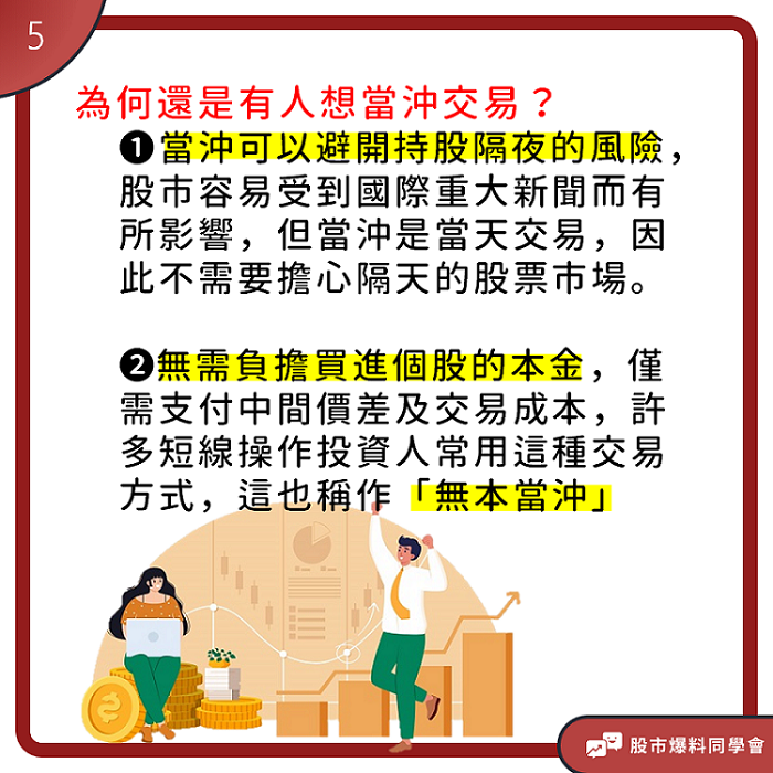 看別人股票當天買賣賺不少錢，「當沖交易」既危險又讓人無法自拔，首先你要符合這幾點才有資格玩！