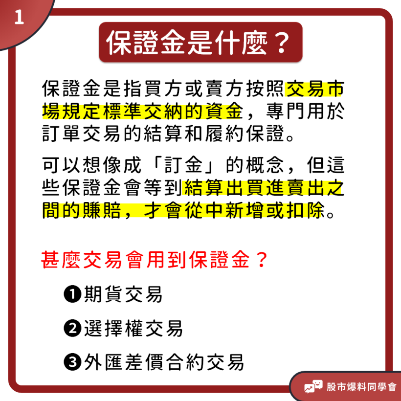 一口期貨最終能獲利多少？超詳細「保證金」解說讓你３分鐘輕鬆操盤！