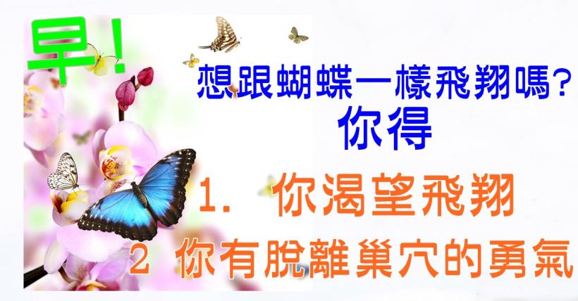 【豐盛人生】改變才能自由