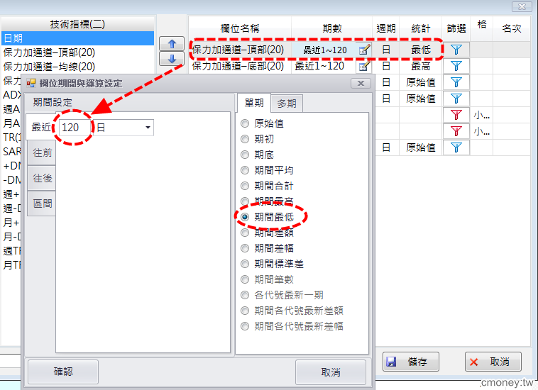 保力加通道(布林軌道) 糾結一段時間