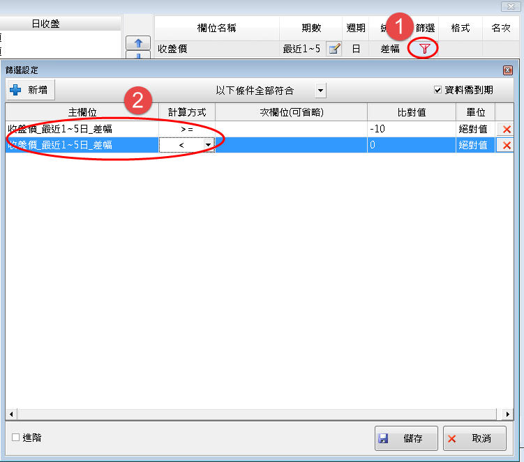 如何找到近五日跌幅<10%的股票?