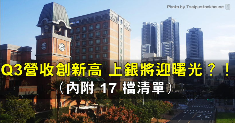 上銀(2049) Q3 營收改寫歷史新高！股價可能反轉軋空…？(附 17 檔清單)