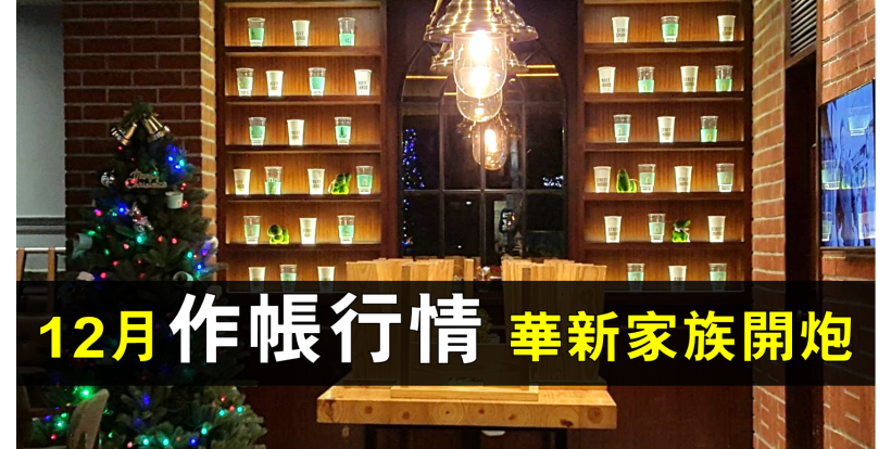 4 天飆漲 28％！華新集團 12 月底作帳行情，將由「被動元件兄弟」點燃？！