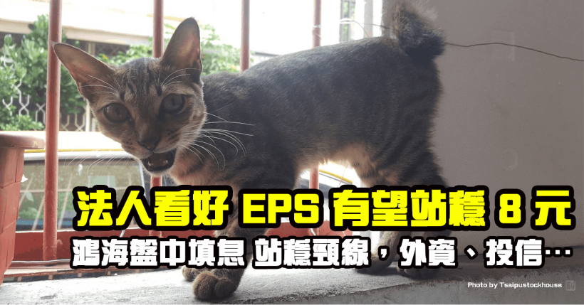 台積電、鴻海成台股定海神針，鴻海 EPS上看 8 元今日逆勢填息、站穩頸線，外資、投信…