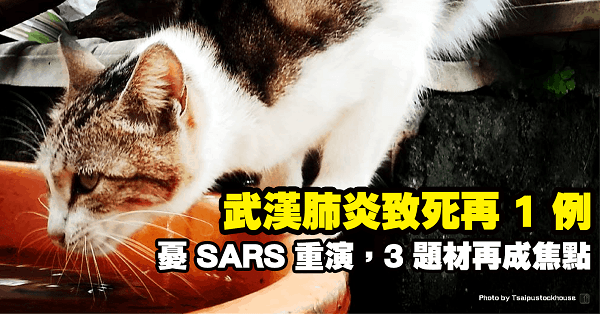 武漢肺炎致死再 1 例，市場憂 SARS 疫情重演！防疫需求可能爆發，3 題材再成焦點